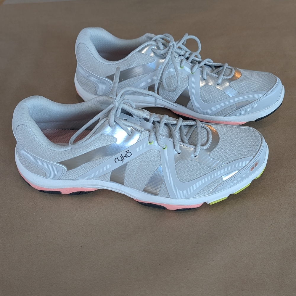 Ryka Women's Light Gray Athletic Sneakers